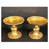 LR - Candle Holders - Assorted Glass, Mosaic & Metal