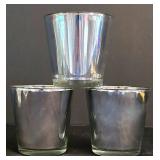 LR - Candle Holders - Assorted Glass, Mosaic & Metal