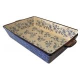 K - Temptations by Tara Floral Lace Casserole Set With Lids & Racks