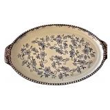 K - Temptations by Tara Floral Lace Casserole Set With Lids & Racks