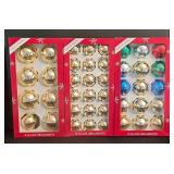 LR - Christmas Globe Ornaments Mixed Lot of 10 Boxes - Pyramid, Celebrate It & Target