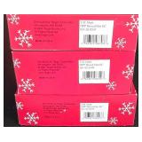 LR - Christmas Globe Ornaments Mixed Lot of 10 Boxes - Pyramid, Celebrate It & Target