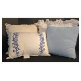 LR - Decorative Pillows & Covers Laura Ashley Estate Set (Lot of 4)