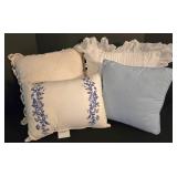 LR - Decorative Pillows & Covers Laura Ashley Estate Set (Lot of 4)