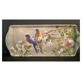 LR - Decorative Tray Set - Ashdene Floral Bird Tissue Holder Box Set (4 Pieces)