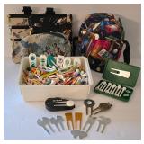 LR - Golf Accessories Mixed Lot - 4 Golf Motif Bags