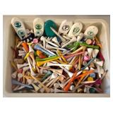 LR - Golf Accessories Mixed Lot - 4 Golf Motif Bags