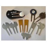 LR - Golf Accessories Mixed Lot - 4 Golf Motif Bags