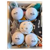 LR - Golf Accessories Mixed Lot - 4 Golf Motif Bags