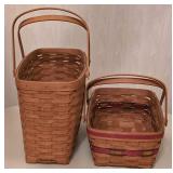 LR - Basket Assortment including Longaberger Baskets (Lot of 6)