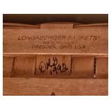 LR - Basket Assortment including Longaberger Baskets (Lot of 6)