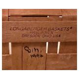 LR - Basket Assortment including Longaberger Baskets (Lot of 6)