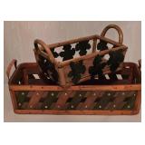 LR - Basket Assortment including Longaberger Baskets (Lot of 6)