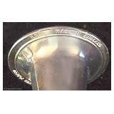 LR - Silver Plate Candelabra Pair Sheffield England Adjustable Arms