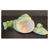 LR - Snail Planter, Toothpick Holder & Covered Dish Mixed Lot