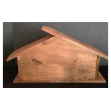 LL-ST - Nativity Set MaxCraft Wooden Manger (Lot of 12)