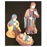 LL-ST - Nativity Set MaxCraft Wooden Manger (Lot of 12)