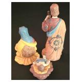 LL-ST - Nativity Set MaxCraft Wooden Manger (Lot of 12)