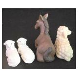 LL-ST - Nativity Set MaxCraft Wooden Manger (Lot of 12)