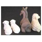 LL-ST - Nativity Set MaxCraft Wooden Manger (Lot of 12)