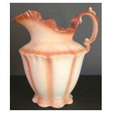 LL-ST - Vintage Pitcher and Washbowl Set 10in Pitcher 15in Washbowl