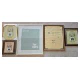 Picture Frame Mixed Lot of 5 Michaels, Intercraft & Pier 1 Imports