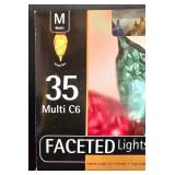 LL-ST - Christmas Lights Mixed Lot - 3 New in Package Sets & 2 Faceted Globe Strings