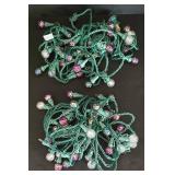 LL-ST - Christmas Lights Mixed Lot - 3 New in Package Sets & 2 Faceted Globe Strings