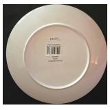 LL-ST - Christmas Serveware Mixed Lot - Teleflora Pedestal Bowl, Snowflake Plates, Holly Napkins & Tray