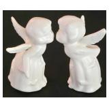 LL-ST - Christmas Ornaments - Goebel, Fenton & Dept 56 White Ceramic Mixed Lot