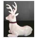 LL-ST - Christmas Ornaments - Goebel, Fenton & Dept 56 White Ceramic Mixed Lot