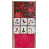 LL-ST - Holiday Table Linens Nicholas Square & Hansel and Gretel Mixed Lot