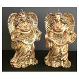 LL-ST - Christmas Angel Candle Holders & Ornament Bowl Mixed Lot
