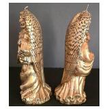 LL-ST - Christmas Angel Candle Holders & Ornament Bowl Mixed Lot