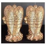 LL-ST - Christmas Angel Candle Holders & Ornament Bowl Mixed Lot
