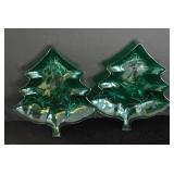 LL-ST - Christmas Serving Trays & Plates Oneida, St. Nicholas Square & Holly Hobbie Mixed Lot