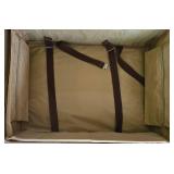 LL-ST - Luggage Set - Vintage Hartmann 3-Piece With Leather Trim