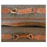LL-ST - Luggage Set - Vintage Hartmann 3-Piece With Leather Trim