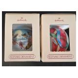 LL-ST - Christmas Ornament Mixed Lot Hallmark Krebs Glas Lauscha Pier 1 Imports
