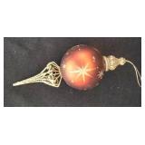 LL-ST - Christmas Ornament Mixed Lot Hallmark Krebs Glas Lauscha Pier 1 Imports