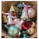 LL-ST - Christmas Decor Mixed Lot - Wrapping Paper, String Lights, Rugs, Basket & Ornaments