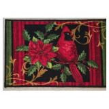 LL-ST - Christmas Decor Mixed Lot - Wrapping Paper, String Lights, Rugs, Basket & Ornaments