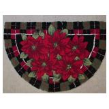 LL-ST - Christmas Decor Mixed Lot - Wrapping Paper, String Lights, Rugs, Basket & Ornaments