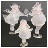 LL-ST - Christmas Figurines Lefton Frisky Friends, Skater