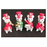 LL-ST - Christmas Figurines Lefton Frisky Friends, Skater