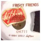 LL-ST - Christmas Figurines Lefton Frisky Friends, Skater