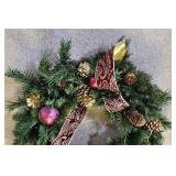 LL-ST - Faux Fir Wreaths (Lot of 2)