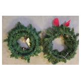 LL-ST - Faux Fir Wreaths (Lot of 2)