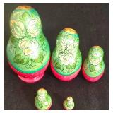 LL-ST - 5-Piece Nesting Doll Sets & Bird Planter Mixed Lot