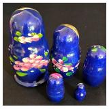 LL-ST - 5-Piece Nesting Doll Sets & Bird Planter Mixed Lot